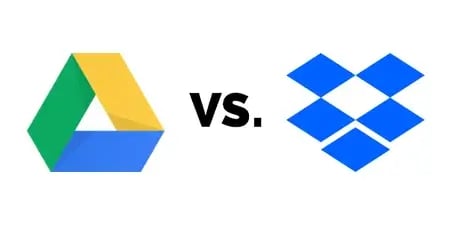 google vs dropbox
