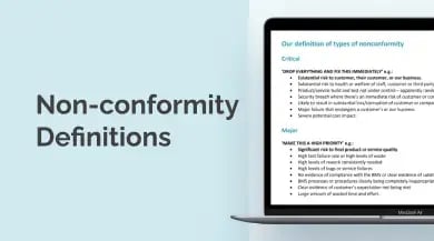 Non-conformity-Definitions