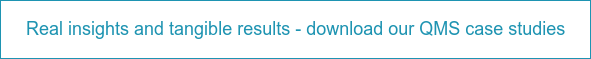Real insights and tangible results - download our QMS case studies