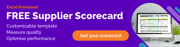 flexible supplier scorecard