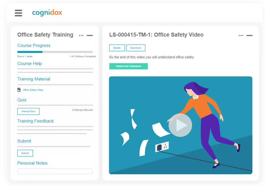 Cognidox Learning Management System